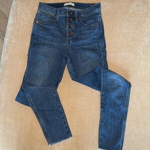 Madewell High rise jeans